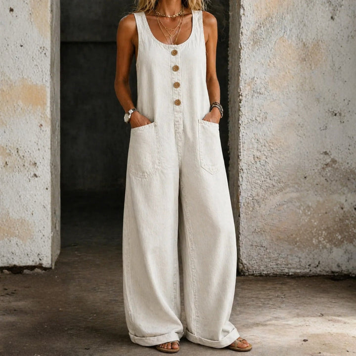 Victoria | Jeans-Latzhose im Vintage-Waschlook