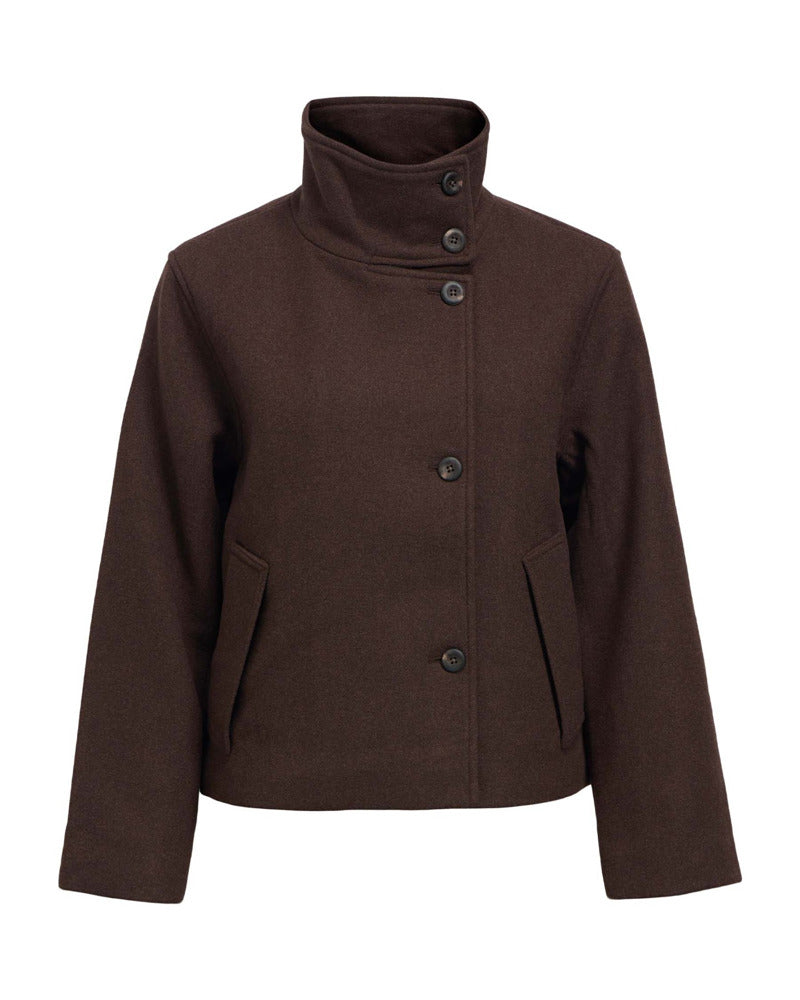 Riki | Kurze Jacke mit Reverskragen