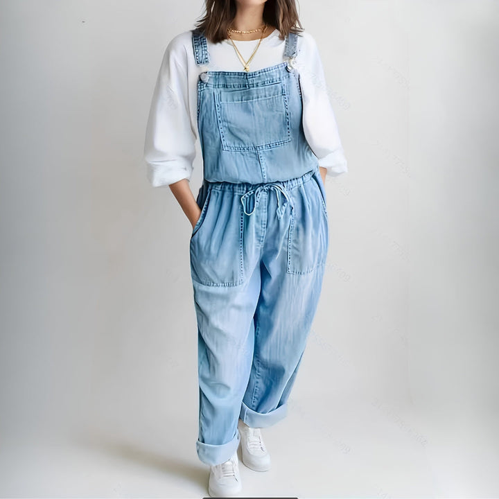 Hannah | Lässiger Jeans-Jumpsuit