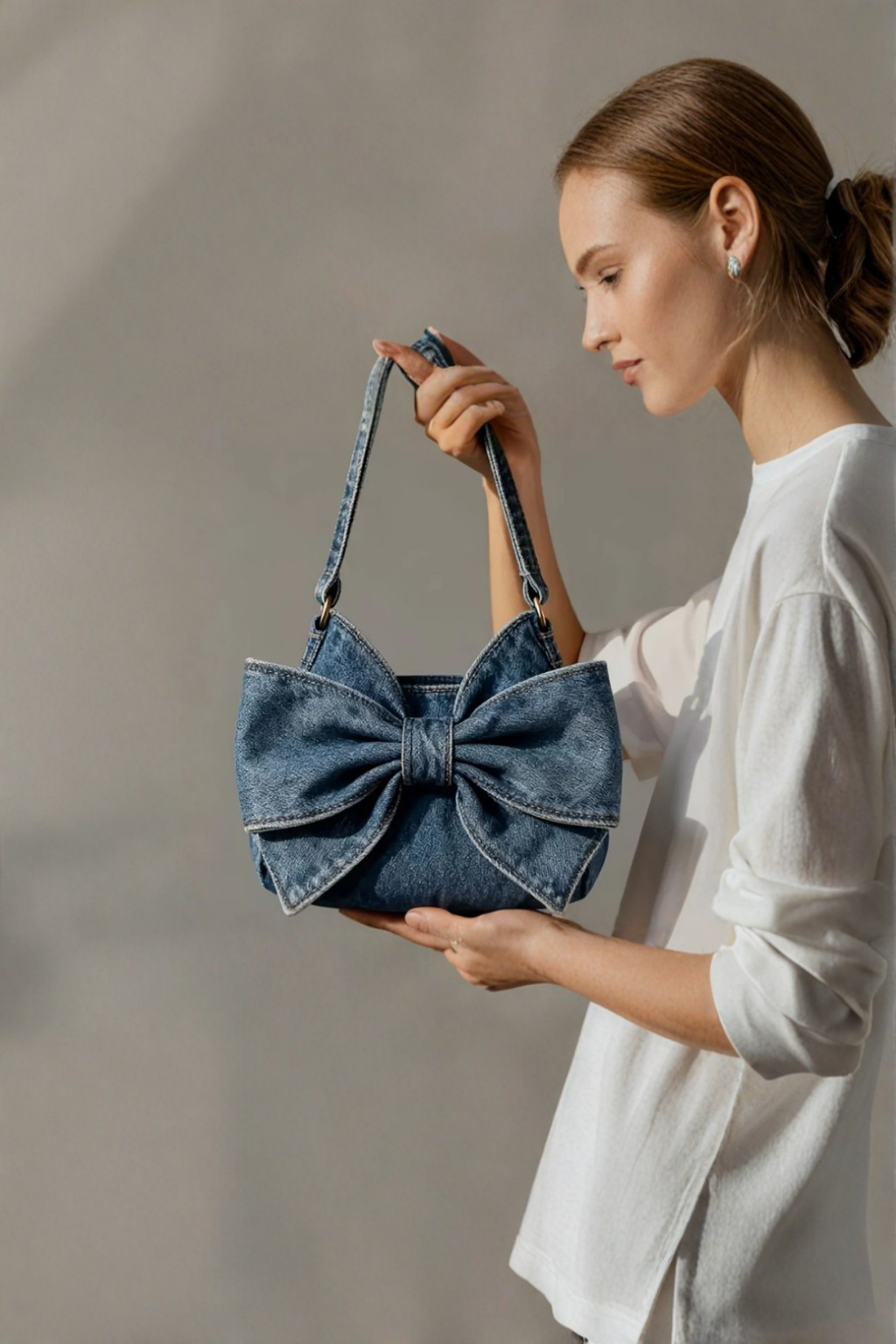 Alice | Retro-Tasche mit Schleife