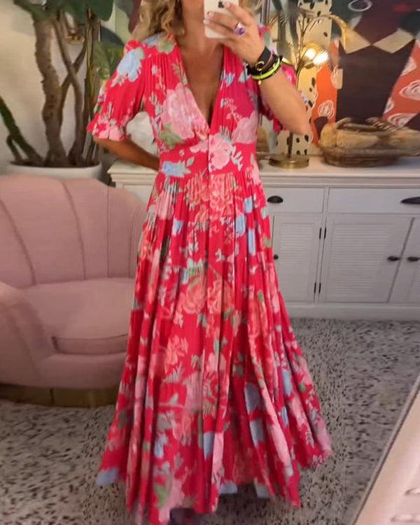Floriana - Leuchtendes Blumenkleid