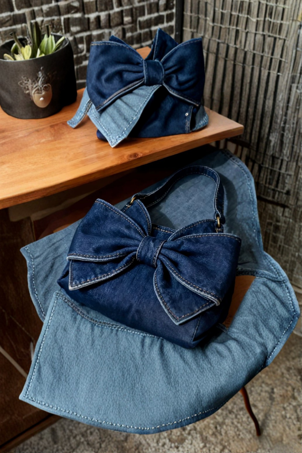 Alice | Retro-Tasche mit Schleife