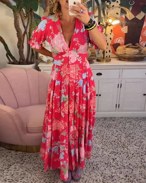 Floriana - Leuchtendes Blumenkleid