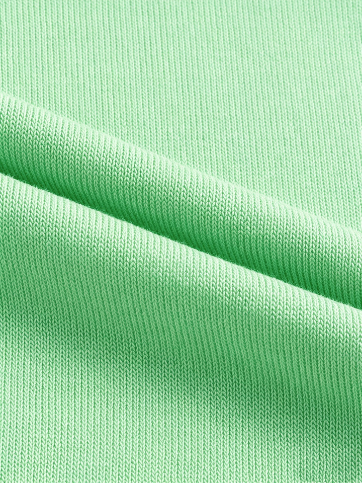 Kapuzen-Strickjacke | Mint