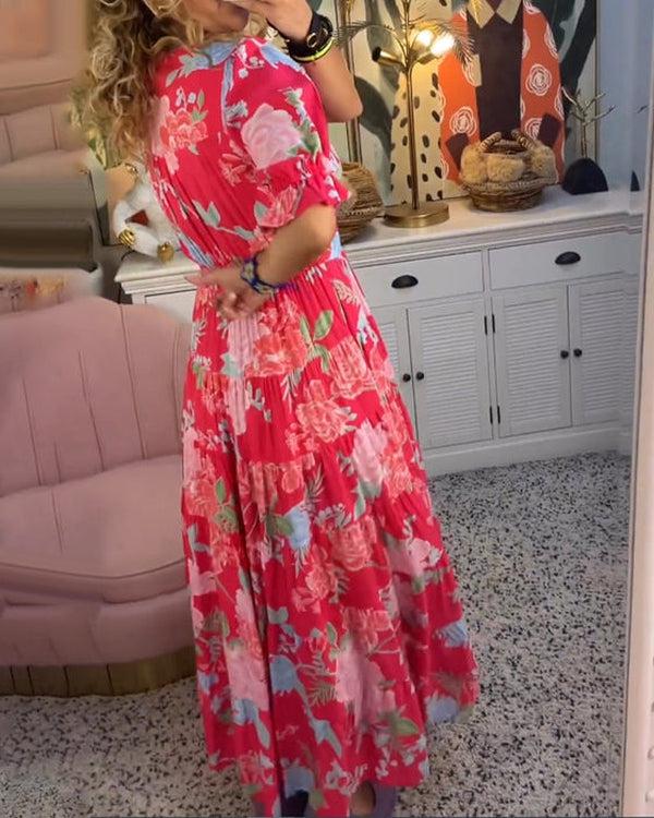 Floriana - Leuchtendes Blumenkleid