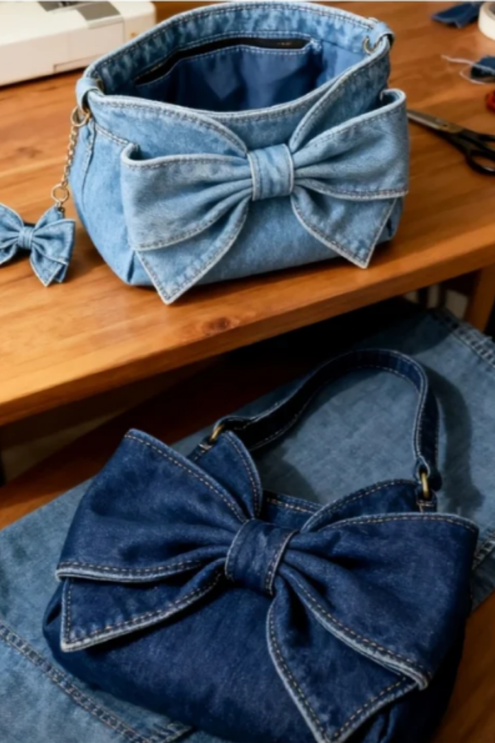 Alice | Retro-Tasche mit Schleife