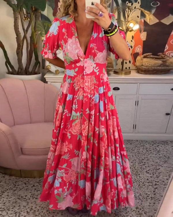 Floriana - Leuchtendes Blumenkleid