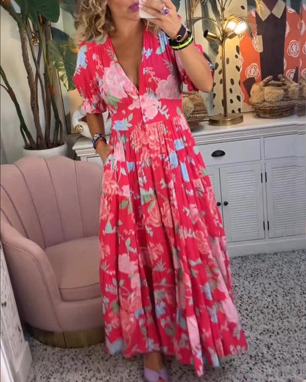 Floriana - Leuchtendes Blumenkleid