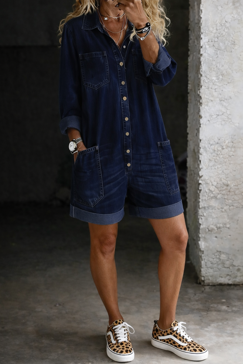 Beatrice | Lässiger Kurz-Jumpsuit