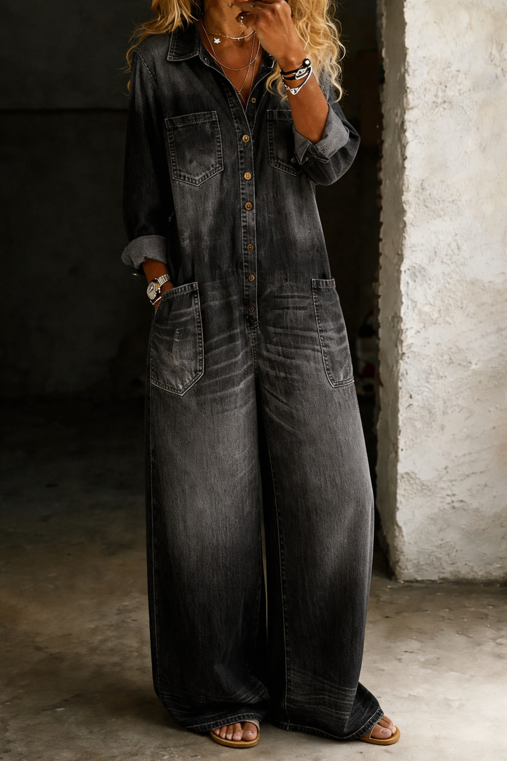 Eleanor | Bequemer Freizeit-Jumpsuit