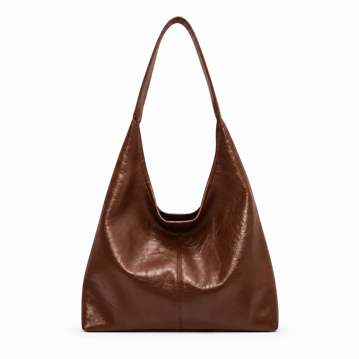 Damen große Hobo Bag mit passender Pochette