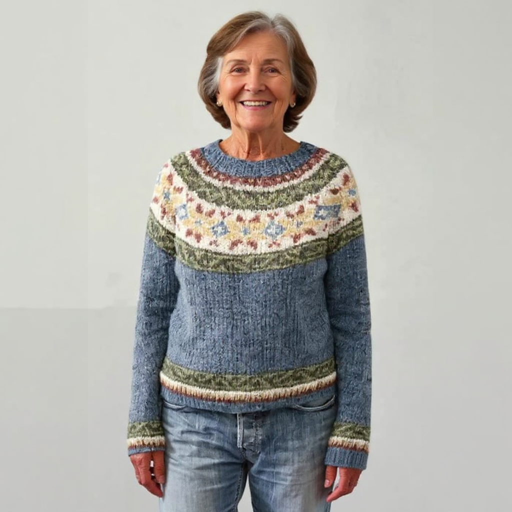 Albane | Vintage Islandpullover aus Wolle