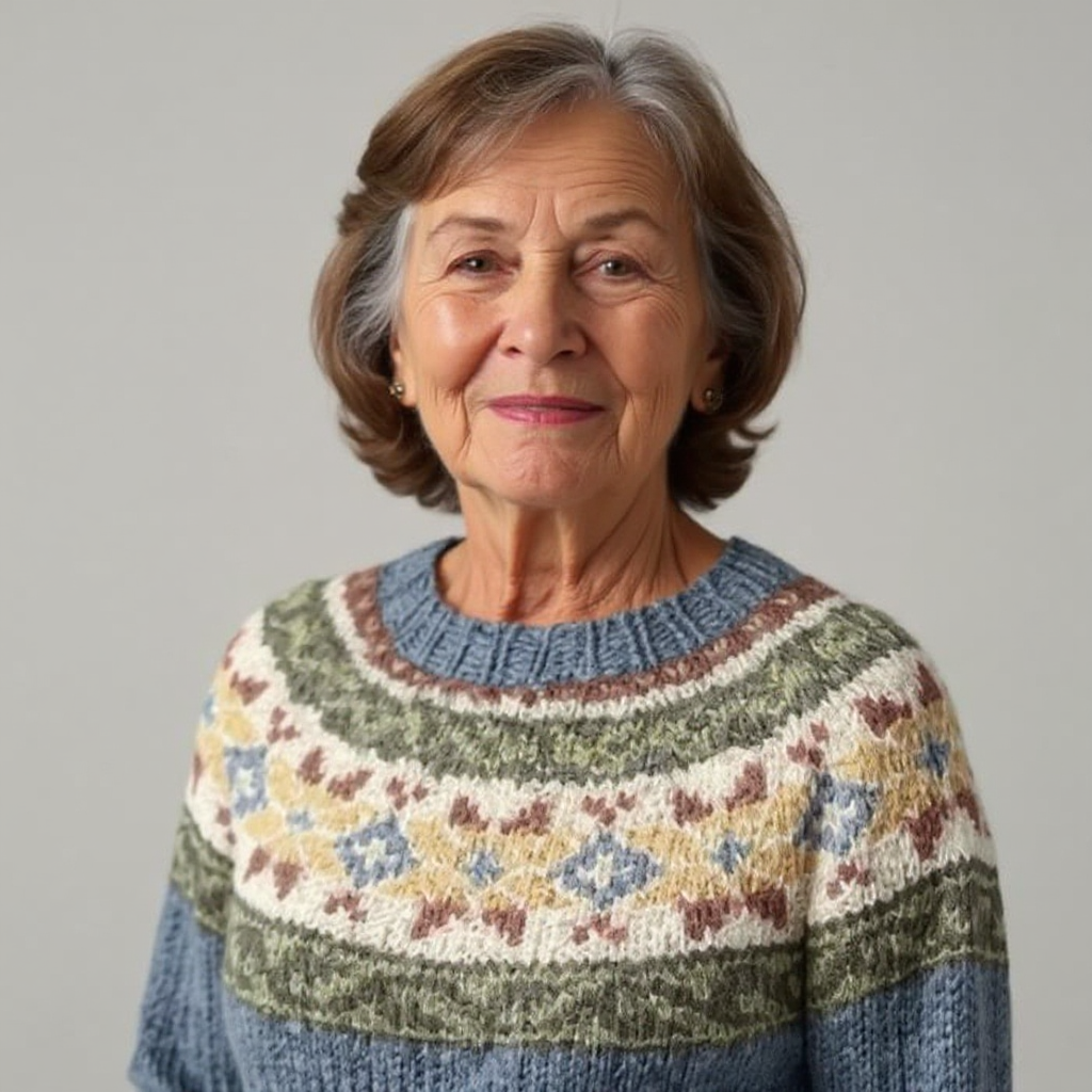Albane | Vintage Islandpullover aus Wolle