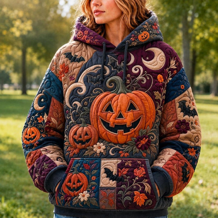 Conny | Glitzernder Halloween-Hoodie