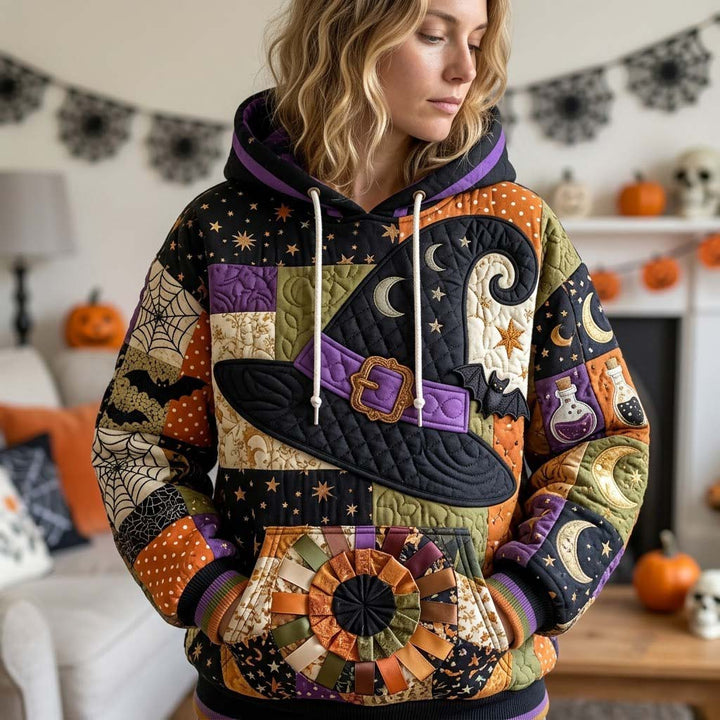 Linda | Halloween-Patchwork-Hoodie