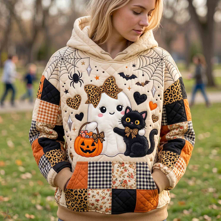 Paula | Hoodie Einladender Kürbis