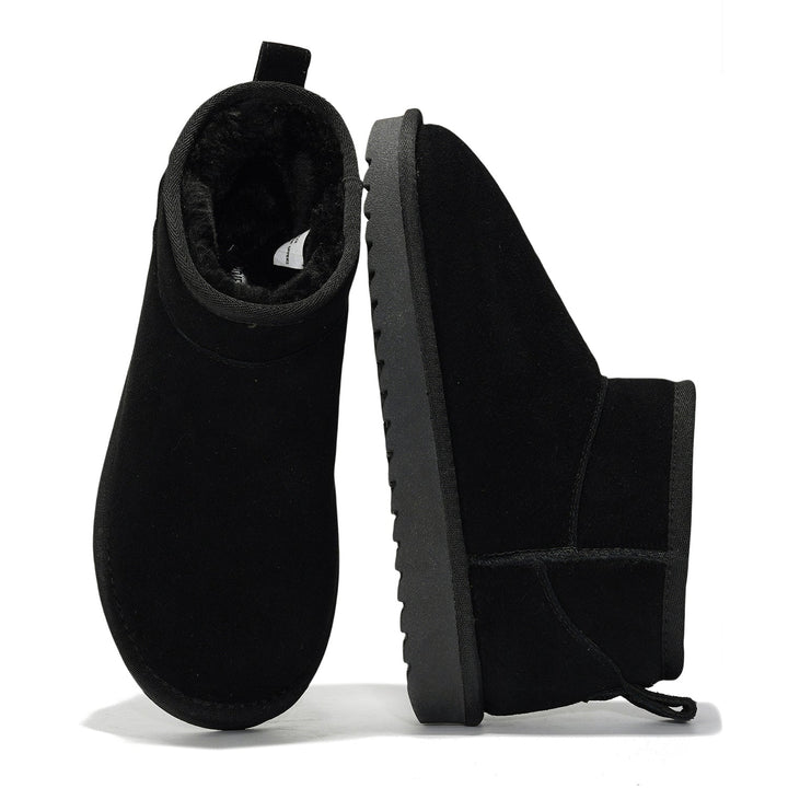 Damen wasserabweisende Winterstiefeletten mit warmem Innenfutter