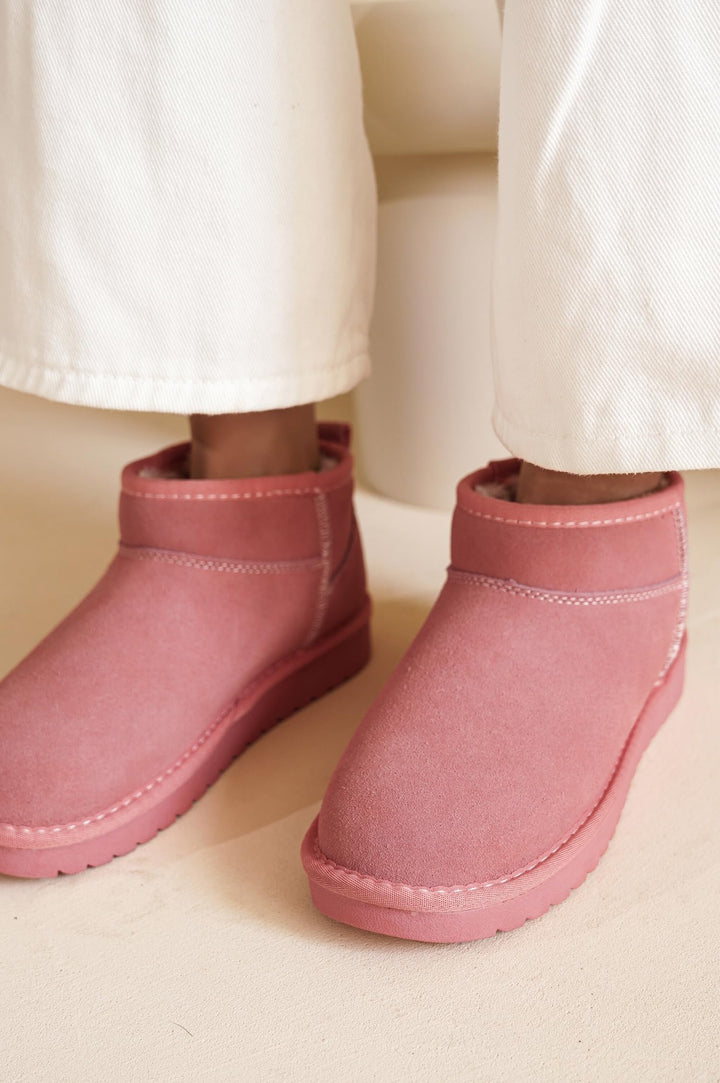 Damen wasserabweisende Winterstiefeletten mit warmem Innenfutter