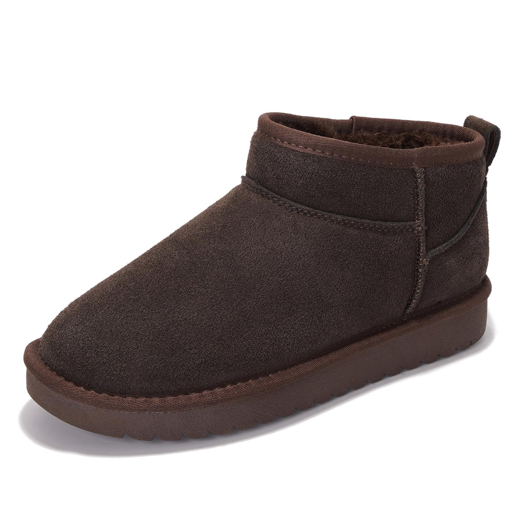 Damen wasserabweisende Winterstiefeletten mit warmem Innenfutter