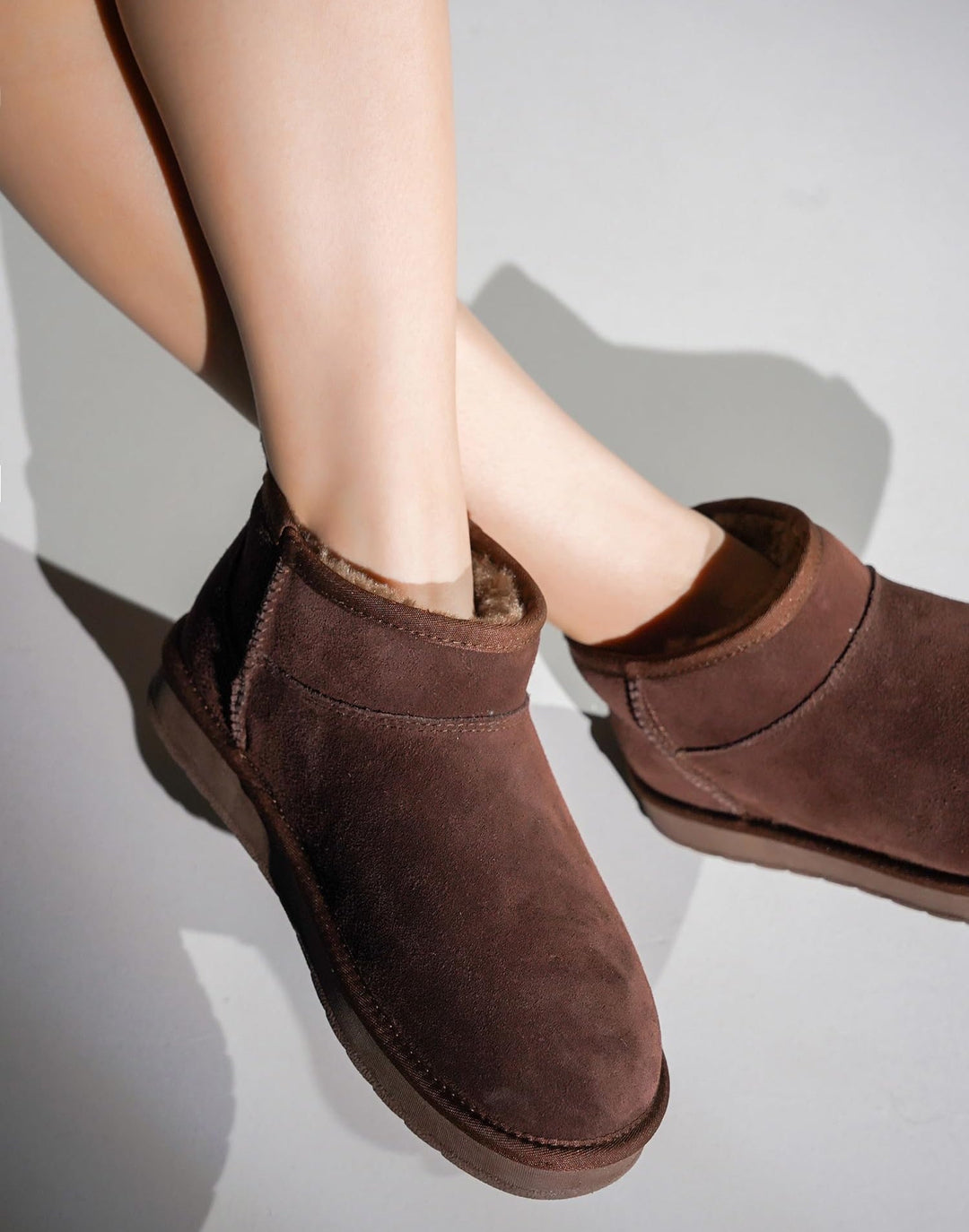 Damen wasserabweisende Winterstiefeletten mit warmem Innenfutter