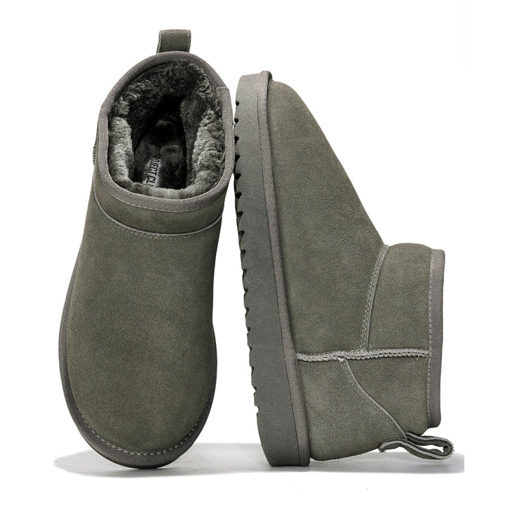 Damen wasserabweisende Winterstiefeletten mit warmem Innenfutter