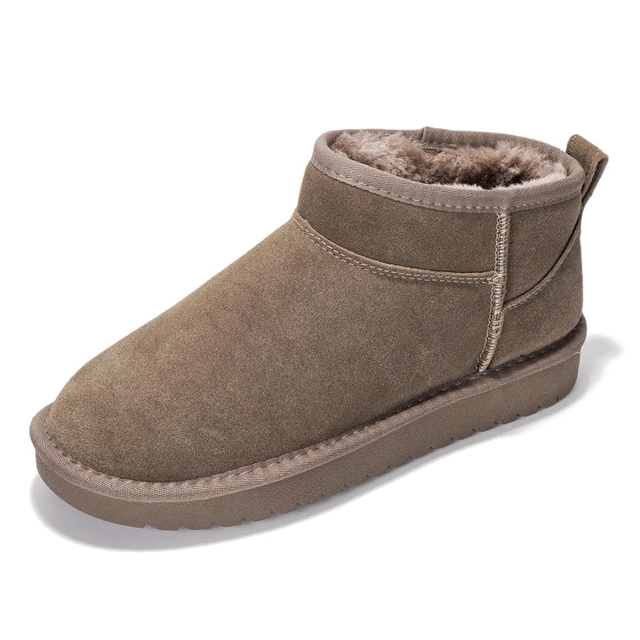 Damen wasserabweisende Winterstiefeletten mit warmem Innenfutter