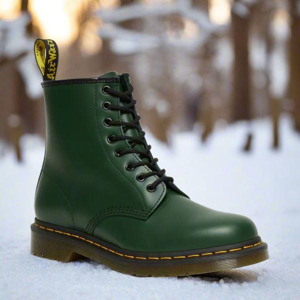 Damen Schnürstiefel mit gepolstertem Fußbett und Gummisohle