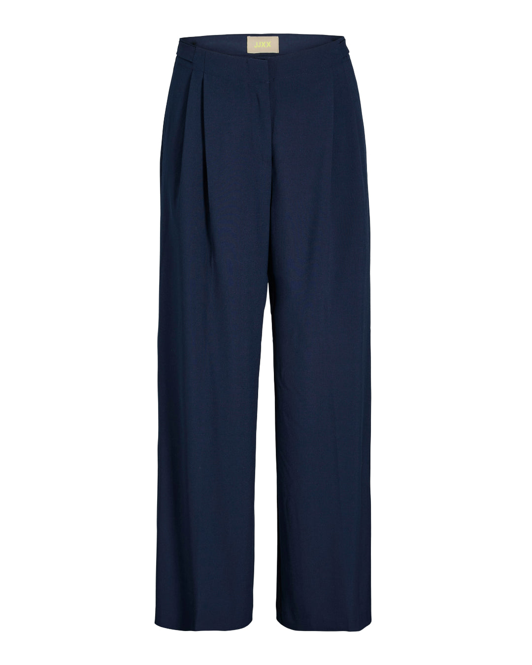 Kate | Weite Bundfaltenhose, Navy
