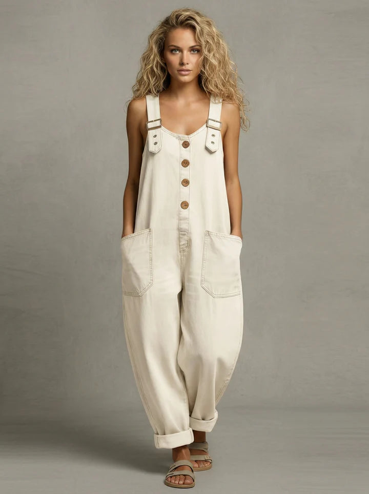 Harriet | Jeans-Jumpsuit mit Taschen