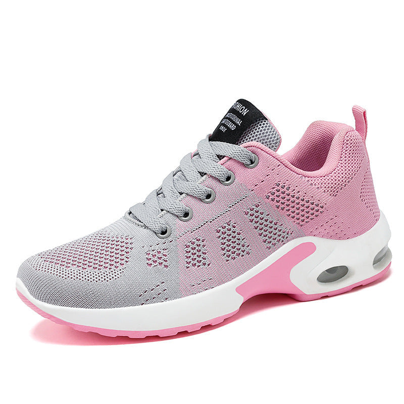 Damen Turnschuhe mit Dämpfung und dicker Sohle