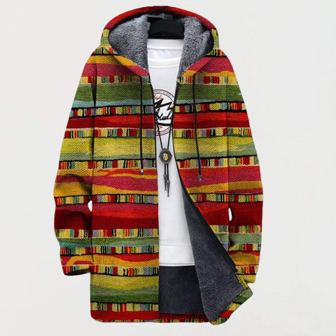 Bailey | Strickjacke mit Ethno-Streifen