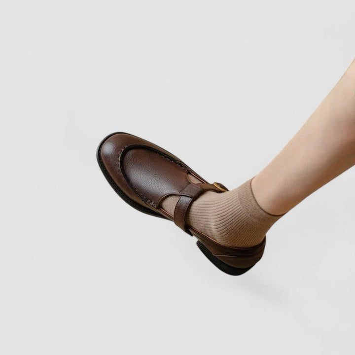 Ariette | Mary Jane Schuhe mit eckiger Kappe