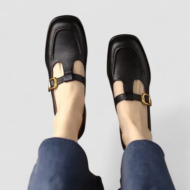 Blanche | Mary Jane Schuhe mit T-Steg