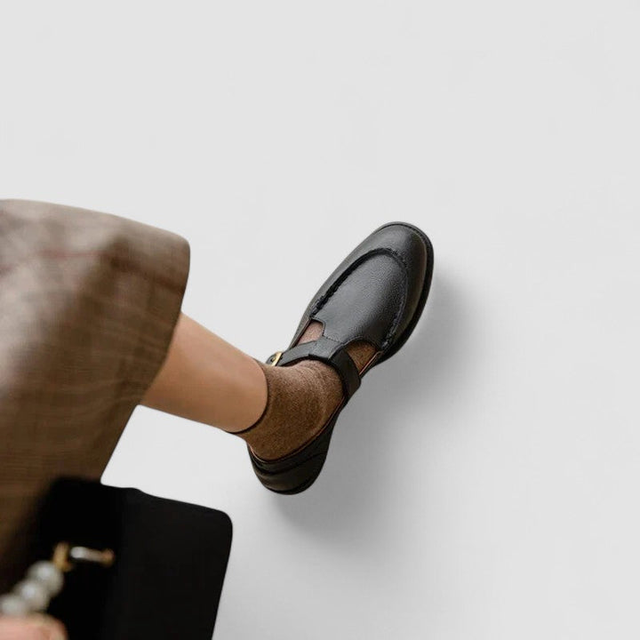 Ariette | Mary Jane Schuhe mit eckiger Kappe