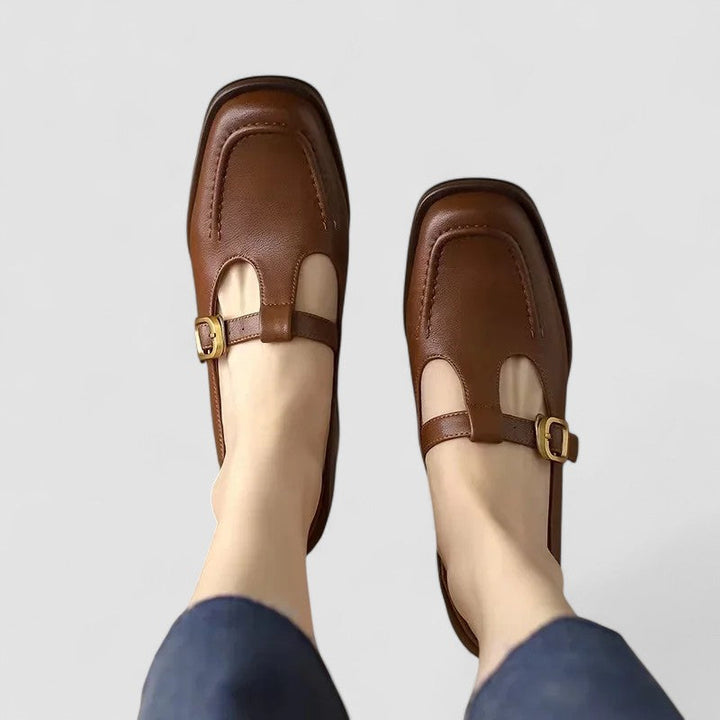 Blanche | Mary Jane Schuhe mit T-Steg