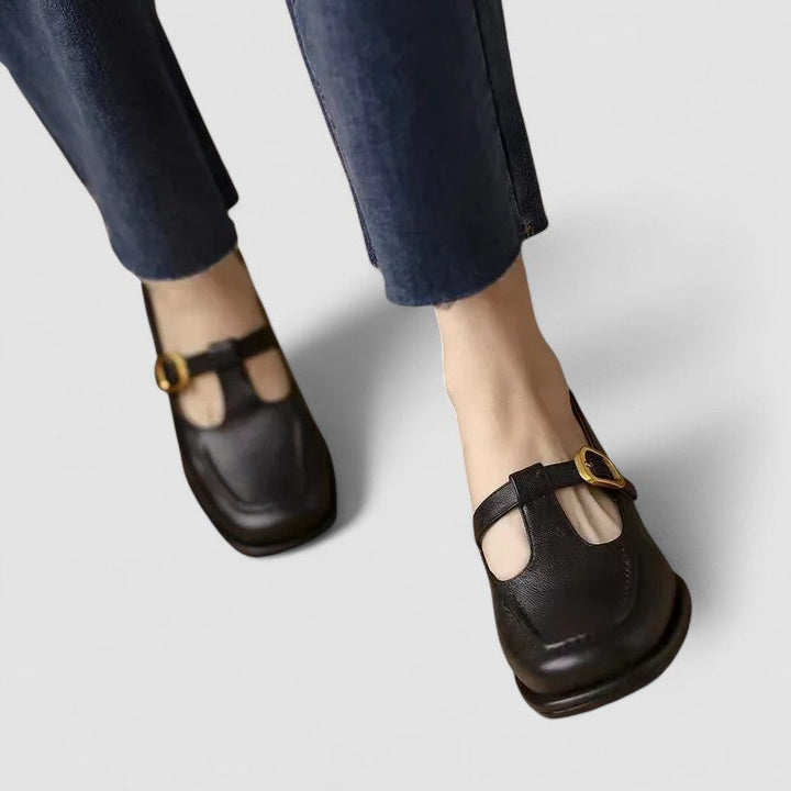 Blanche | Mary Jane Schuhe mit T-Steg