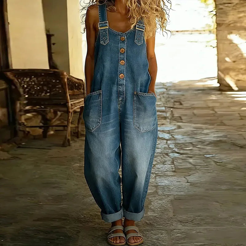 Layla | Weiches Baumwoll-Set im Jeanslook