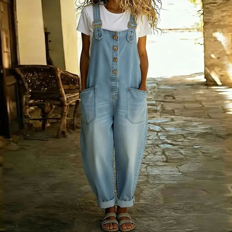 Layla | Weiches Baumwoll-Set im Jeanslook
