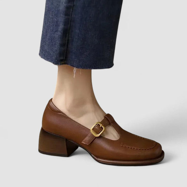 Blanche | Mary Jane Schuhe mit T-Steg
