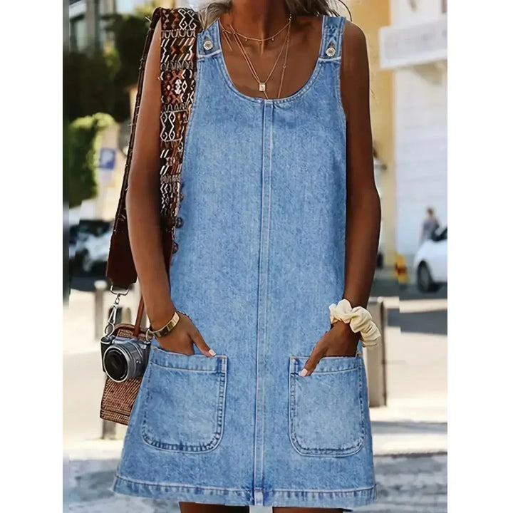 Jessica | Lässiges Jeanskleid