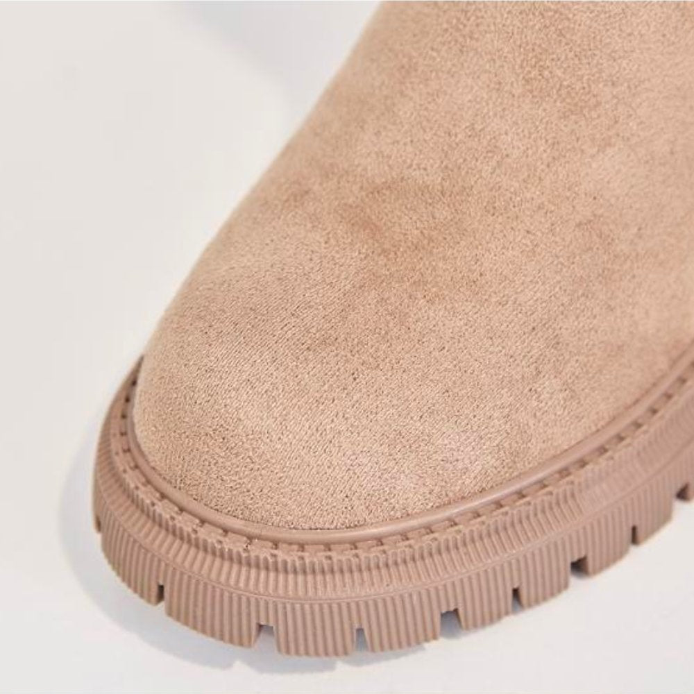 Damen wasserdichte Winterstiefel mit warmem Innenfutter