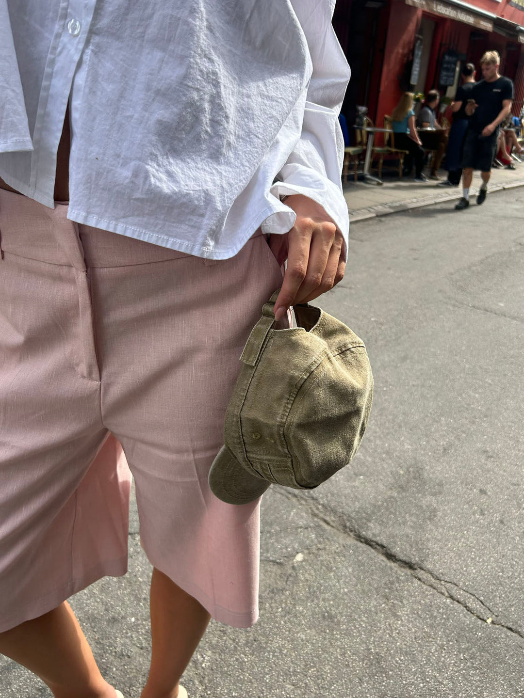 Myr | Cap aus gewaschener Baumwolle, Khaki