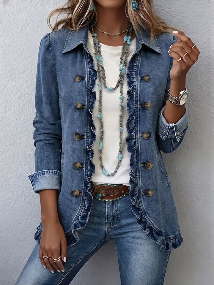 Amelia | Jacke mit Rüschen