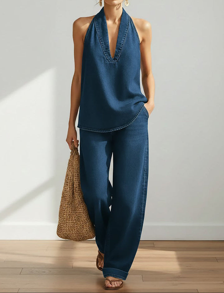 Sienna | Zweiteiliges Jeans-Set