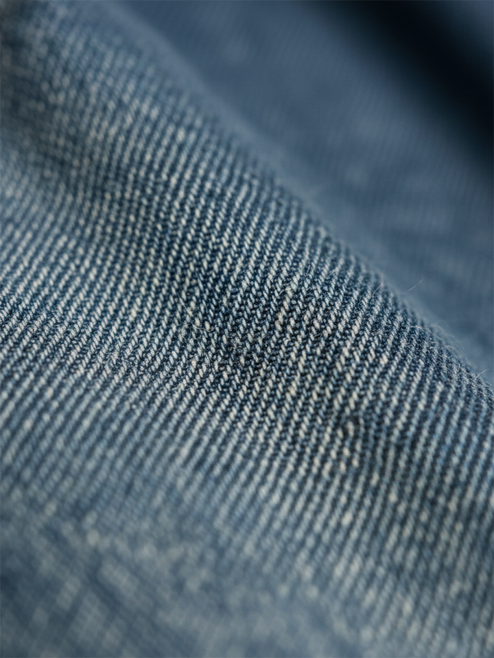 Erin | Langes Jeanskleid im Vintage-Look