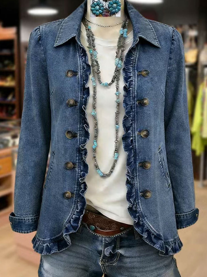 Amelia | Jacke mit Rüschen